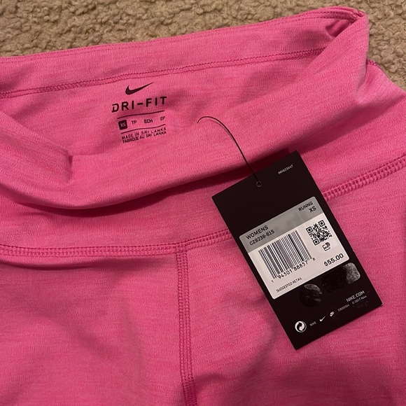 Brand New Nike Dry Fit Mid Rise Running Tights - Picture 4 of 4